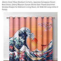 4 Brand New Room Darkening Curtains