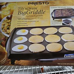 XL Big Griddle Brand New Never Used In The Box 