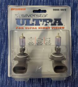 Sylvania Silverstar Ultra 9006 Headlight Bulbs 