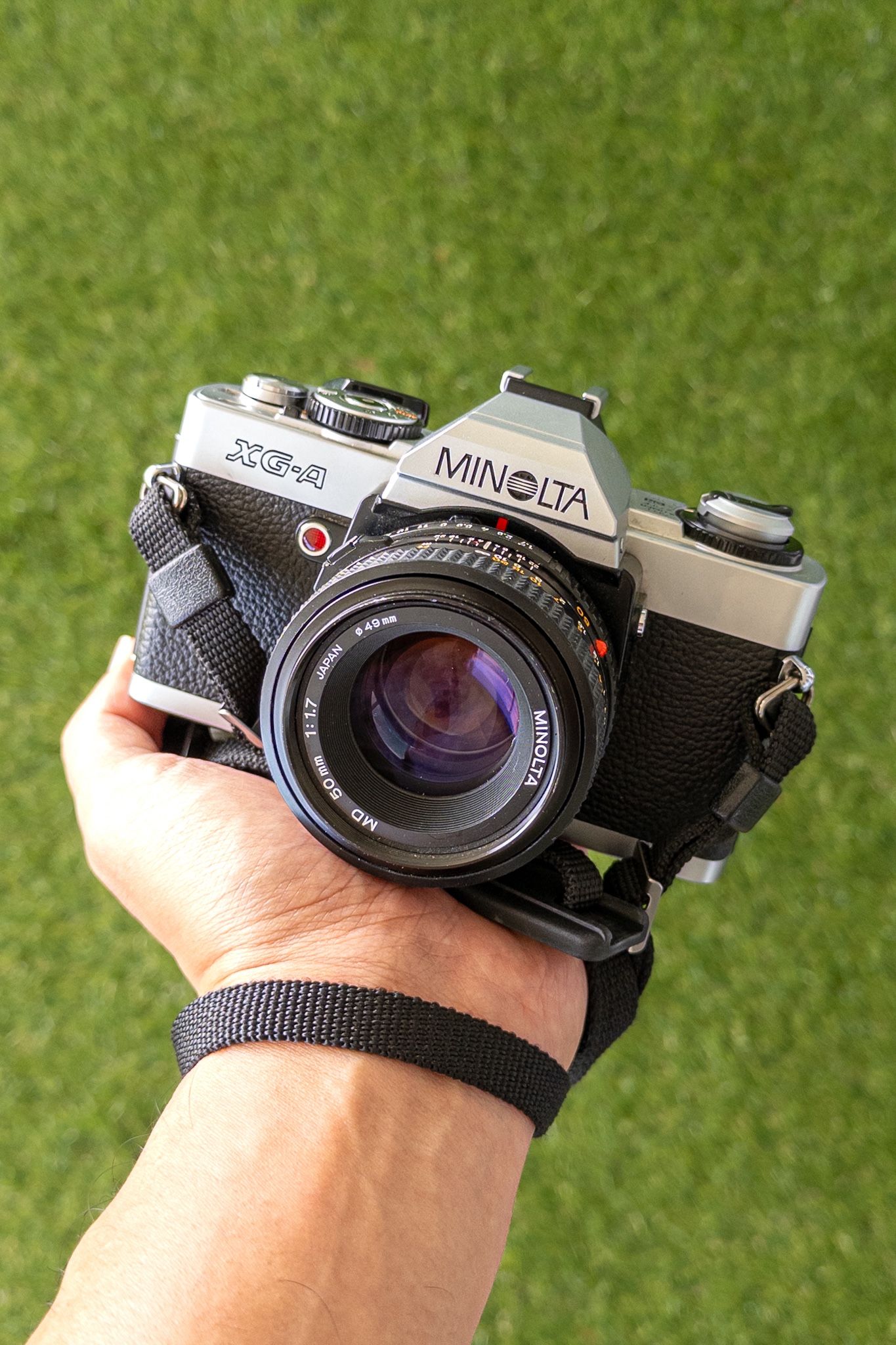 Minolta XG-A 35mm Film SLR Camera