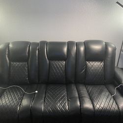 Black Recliner Couch