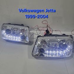 Volkswagen Jetta 1999-2004 Headlights 