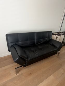 Euro Lounger - Convertible Leather Sofa