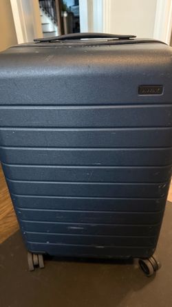 Away The Bigger Carry-On Luggage - Navy Blue - Good Condition