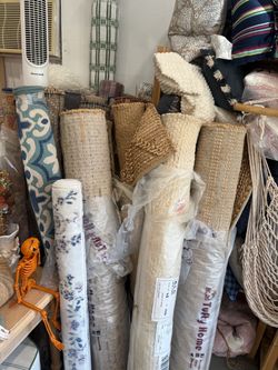wicker rug or carpet 5x7ft  hobo rattan