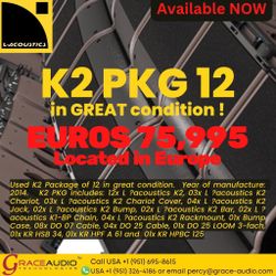 L-acoustic, K2 Package Line Array Loudspeaker 