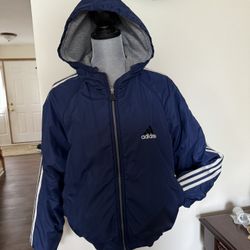 Reversible Adidas, Very Warm Coat Size Small Fits Like A Medium