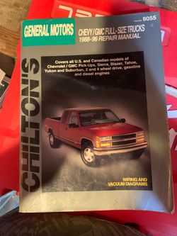 CHILTON GM 1988-1996 Repair Manual