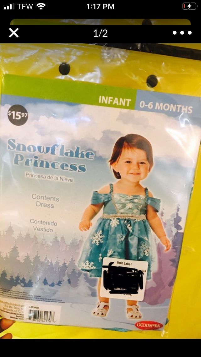 Baby Elsa costume