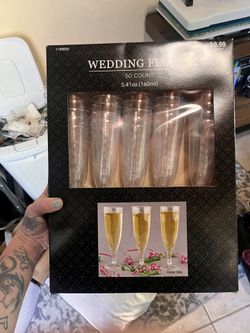 Wedding Flutes Decor