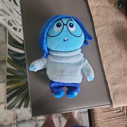 Inside Out 2015 Blue Sadness 12 Inch Stuffed Animal