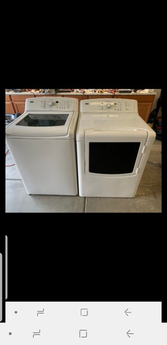 Kenmore washer dryer electric, 30 day warranty