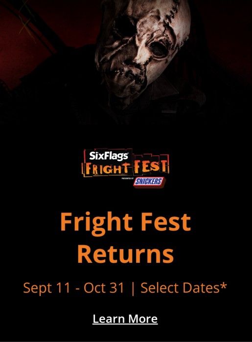 SIX FLAGS FRIGHT FEST!