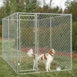 Large Outdoor Chain Link Dog Kennel