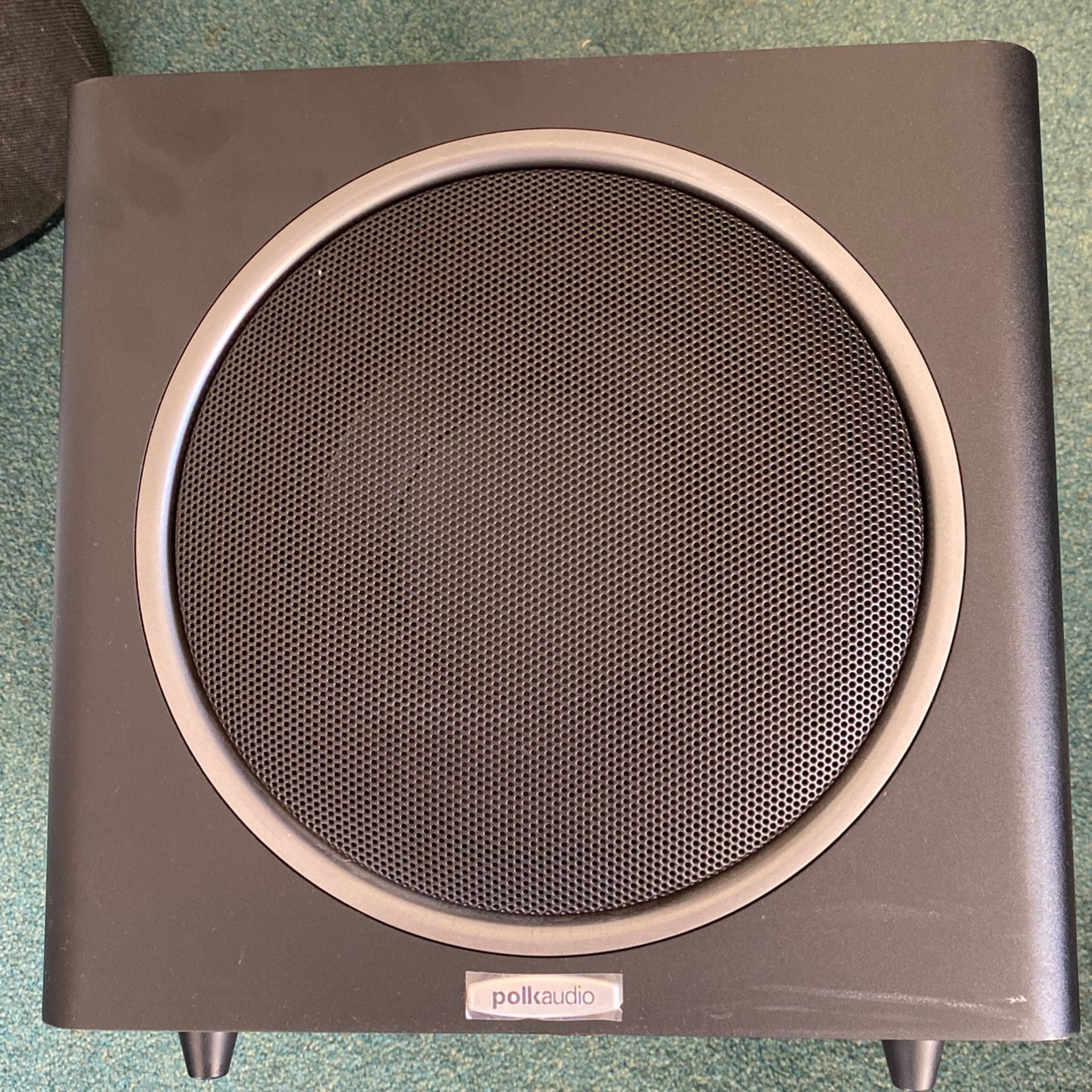 Polk Audio PSW110 10-Inch Powered Subwoofer (Single, Black) TESTED WORKS