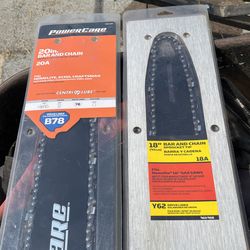 Power, Care, Bar, And Chain For Chainsaws