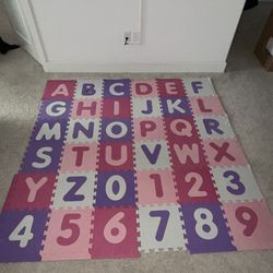 ABC foam letter board