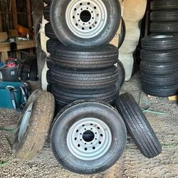 New 8 Lug Trailer Wheels And Tires 