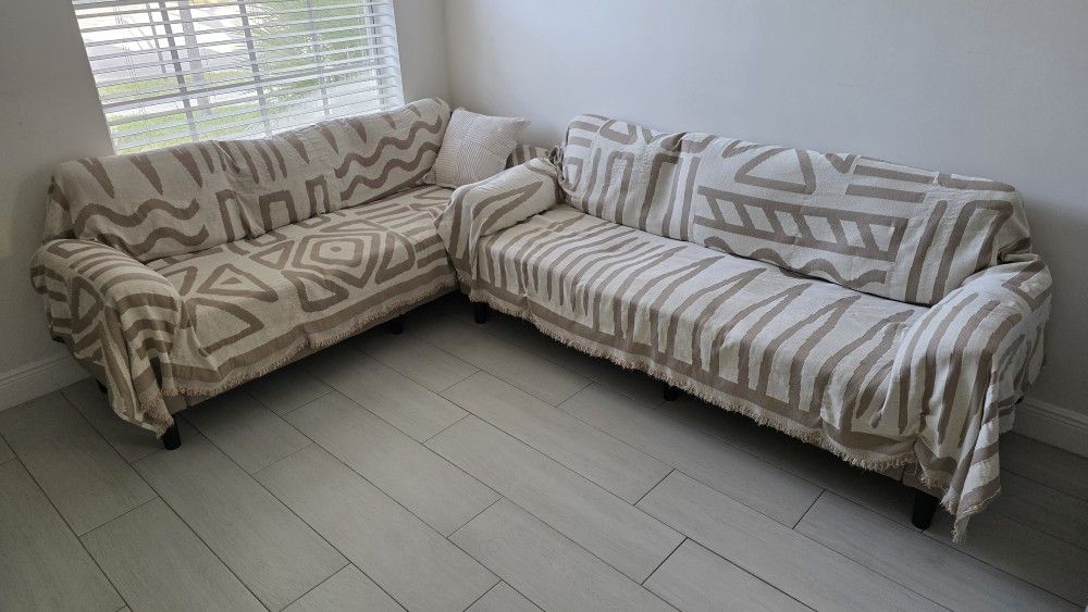 2 Sets Of 3-Seater Sofa