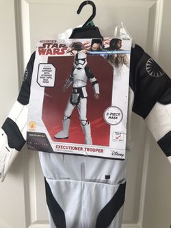 Brand Star Wars The Last Jedi Execution Trooper Halloween Costume