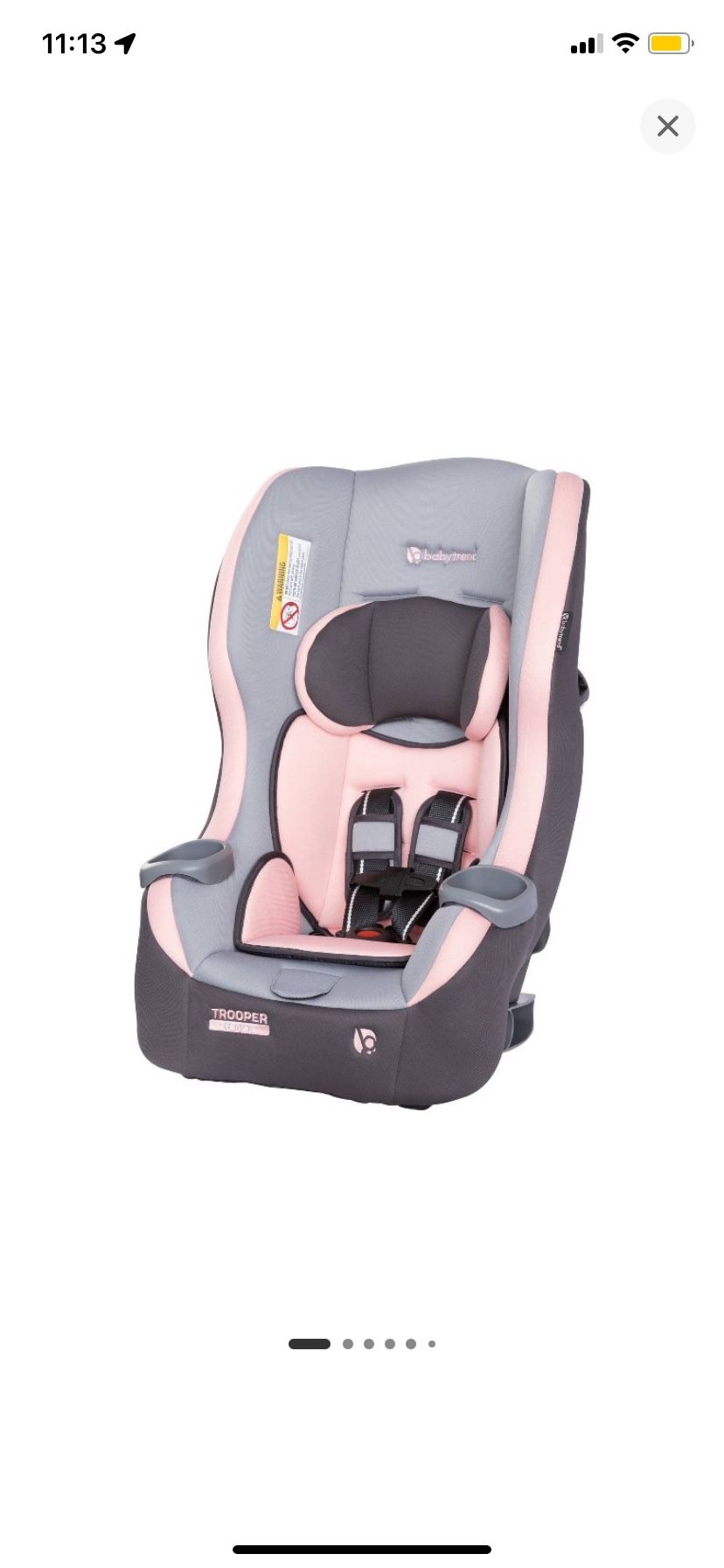 Baby Trend Trooper 3-in-1 Convertible Car Seat