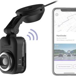 Scosche NEXS11064-ET Full HD Smart Dash Cam Powered by Nexar with Suction Cup Mount