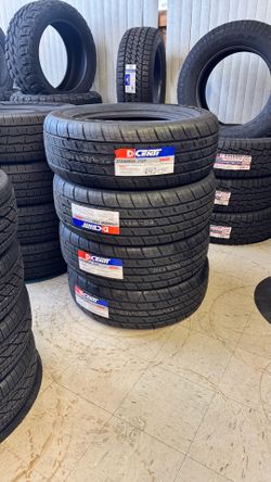 275-60R20 brand new tire set with installation