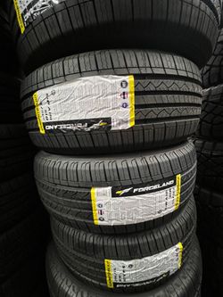 235/55/19 Forceland 4 new tires installed and balanced ✅