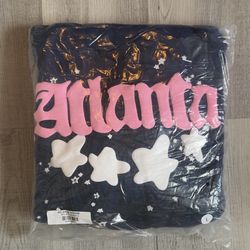 Sp5der Atlanta Hoodie Navy