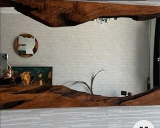 Mirror Olive wood 28+24
