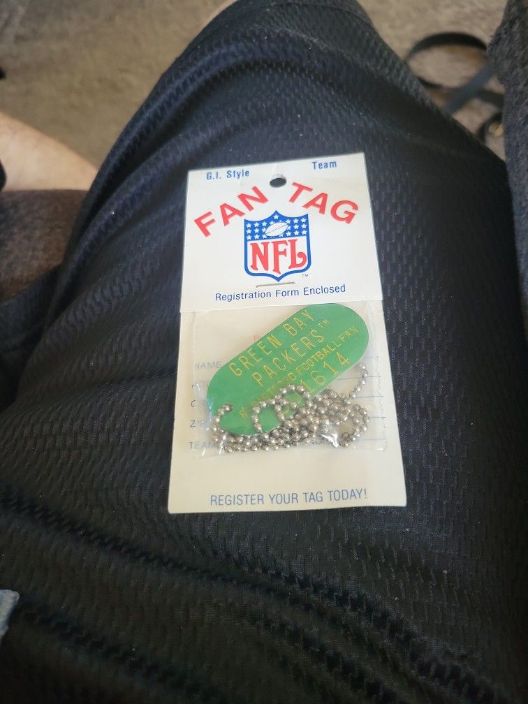 G. I. Style Green Bay Packers Fan Tag