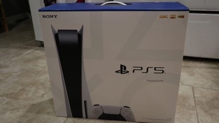 A brand PlayStation Five Console And videos gaming