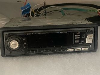 Jvc car stereo cd and radio player