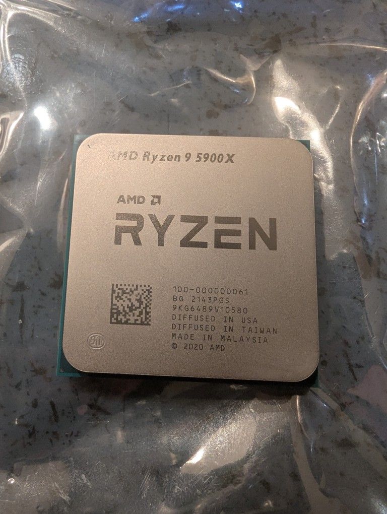 And Ryzen 9 5900x CPU