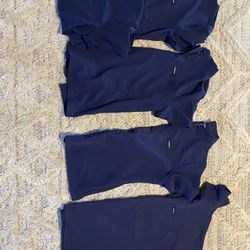 Jaanuu Dark Blue Scrubs