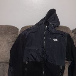 Mens NorthFace Black Fleece Zipup Jacket 