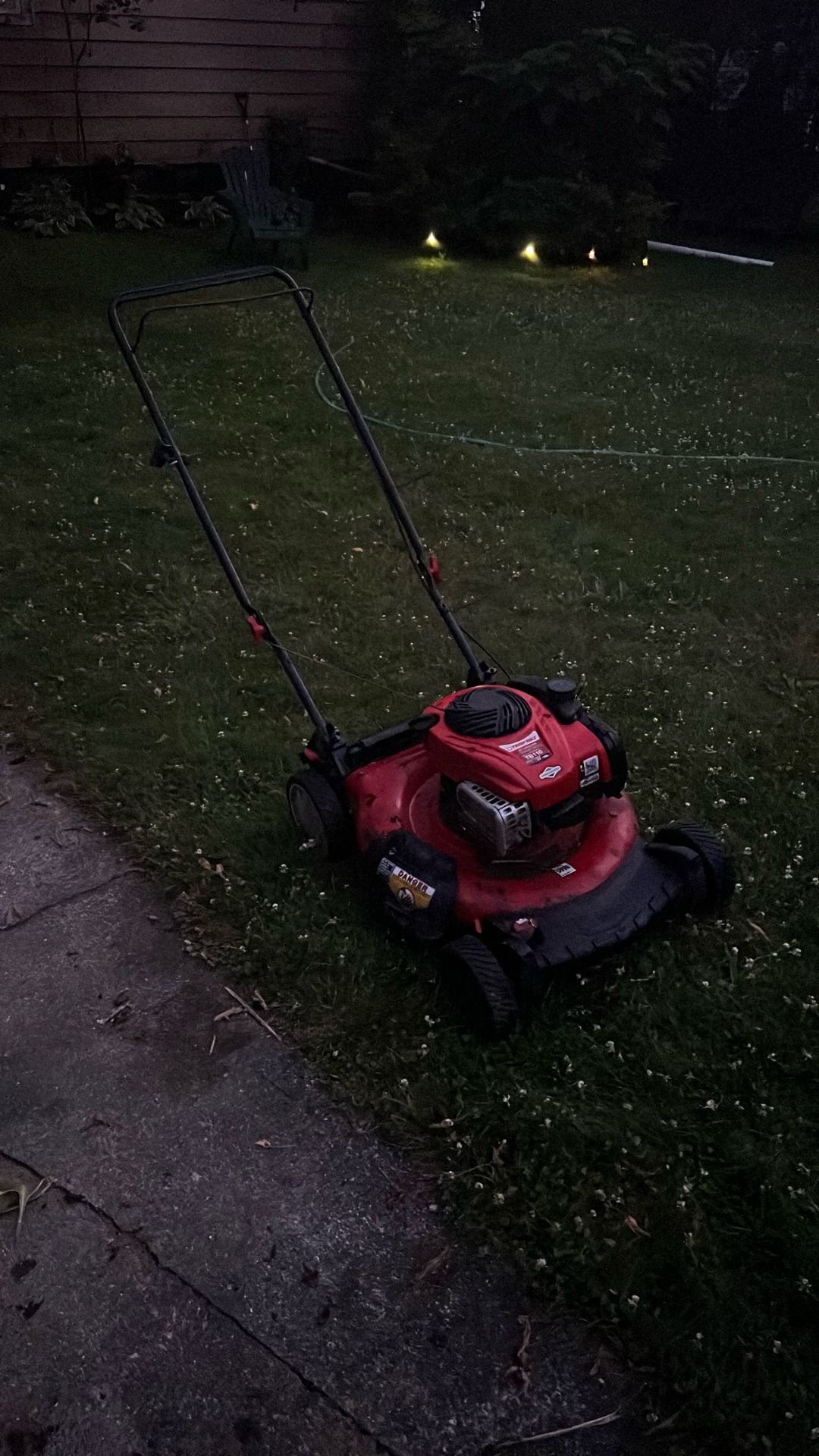 🚜🔥 $30 - Troy-Bilt Lawn Mower (For Parts/Repair) - 140cc Briggs & Stratton