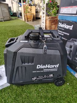 dual fuel inverter silent generator 5000w with electric start & remote control