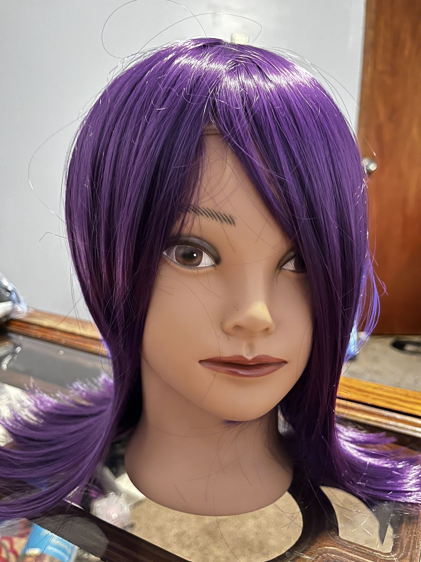 Dark Purple Wig