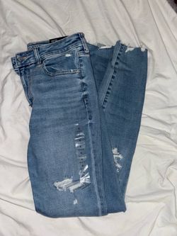 American eagle Womens ripped next stretch jeans