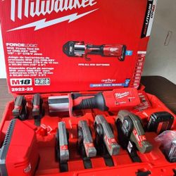 Milwaukee M18 Brushless Force Logic Press Tool Kit