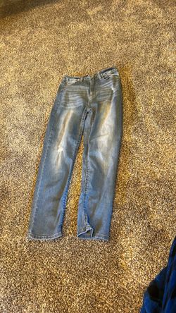 light blue imperialstar girls ripped jeans size: 12