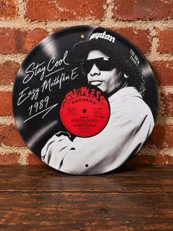Eazy-E Ruthless Records Metal Sign