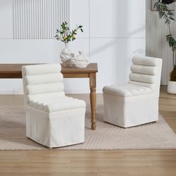 Brand New Parsons Dining Chairs – Set of 2 (Unassembled in Box)