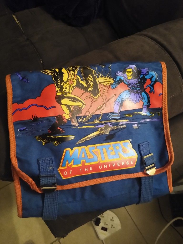 Toys 1980s Heman backpack. 