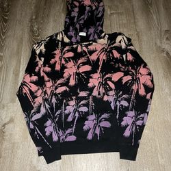 Saint Laurent Palm Trees Hoodie- Size Small