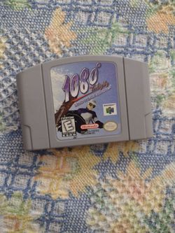 Nintendo 64 1080 snowboard price is firm $20 today only