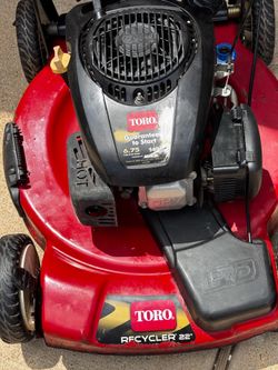 Tough TORO 22” Recycler Self Propelled
