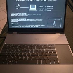 Lapdock (portable, laptop-shaped shell containing a screen, keyboard & trackpad, but no internals)