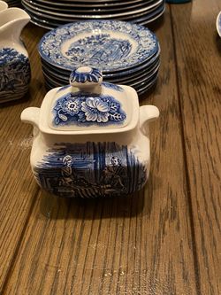Liberty Blue vintage ironstone set